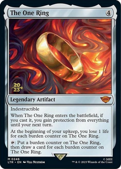 The One Ring Card Front