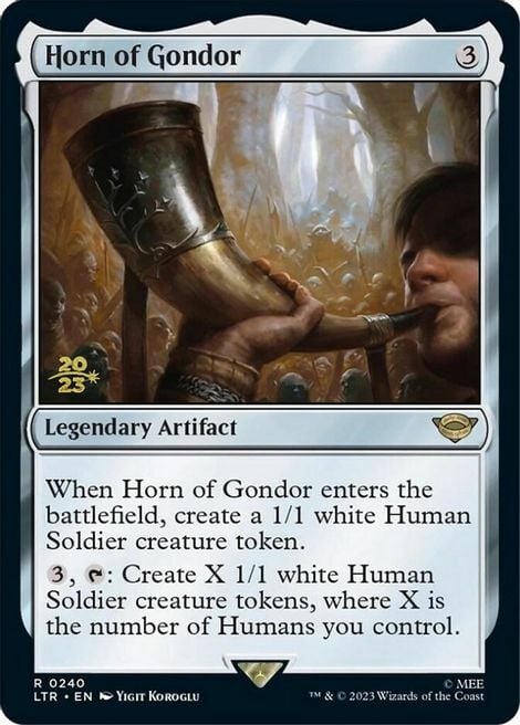 Corno di Gondor Card Front