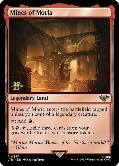 Mines of Moria Card Front