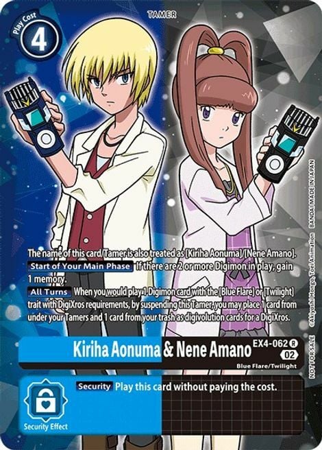 Kiriha Aonuma & Nene Amano Card Front