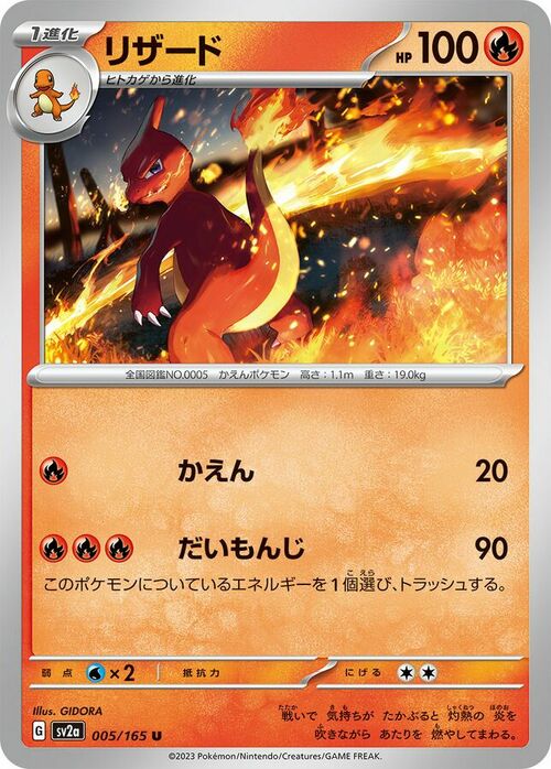 Charmeleon Card Front