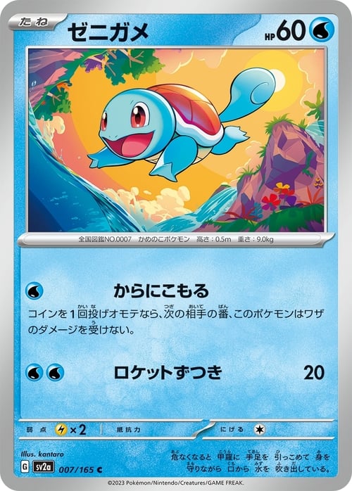 Squirtle Card Front