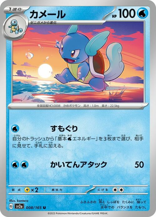 Wartortle Card Front