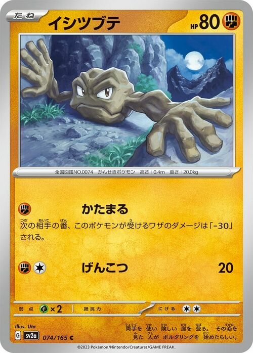 Geodude Card Front