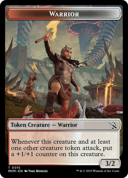 Warrior // Thopter Card Front
