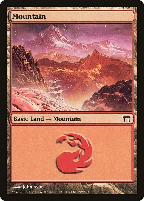Mountain Card Front