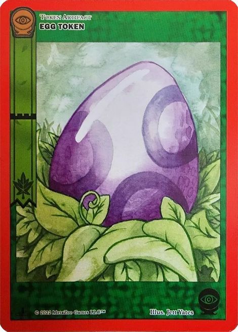 Egg Token Card Front