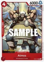 Atmos · Super Pre-Release Stamp OP02-003