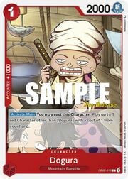 Dogura · Super Pre-Release Stamp OP02-010