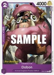 Dobon · Super Pre-Release Stamp OP02-080