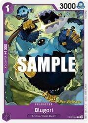 Blugori · Super Pre-Release Stamp OP02-084