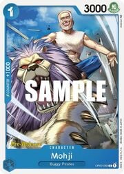 Mohji · Super Pre-Release Stamp OP02-060