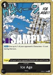 Ice Age · Super Pre-Release Stamp OP02-117