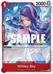 Whitey Bay · Super Pre-Release Stamp OP02-014