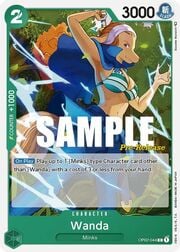 Wanda · Super Pre-Release Stamp OP02-044