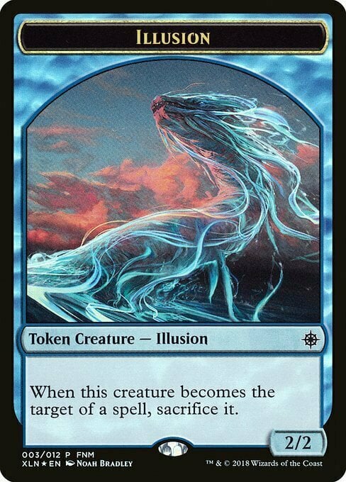 Illusion // Saproling Card Front