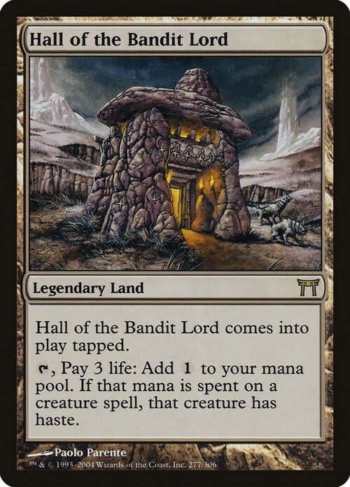 Sala del Lord Bandito Card Front