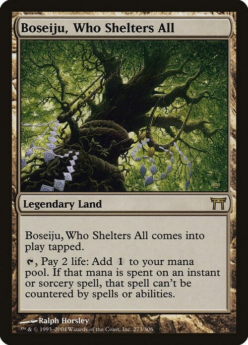 Boseiju, Who Shelters All Card Front