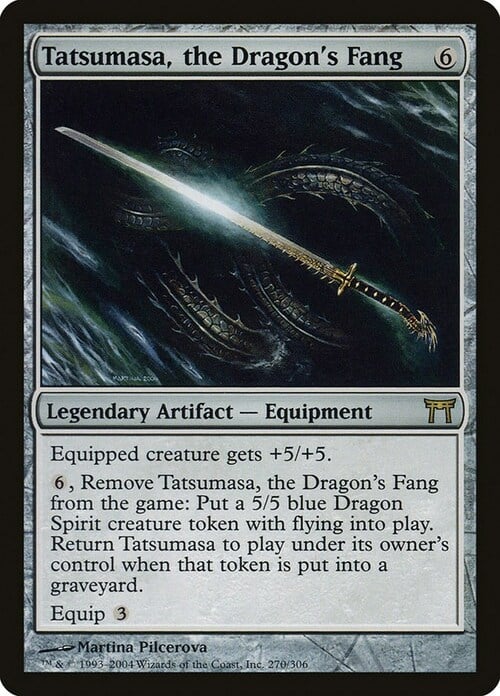 Tatsumasa, the Dragon's Fang Card Front