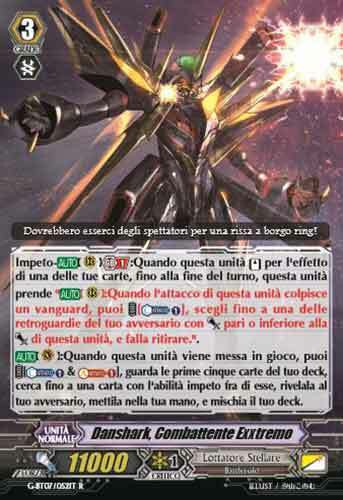Exxtreme Battler, Danshark Card Front
