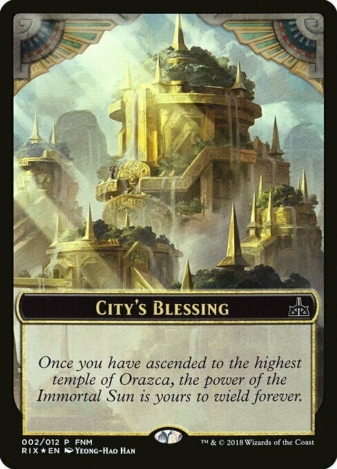 City's Blessing // Elemental Card Front