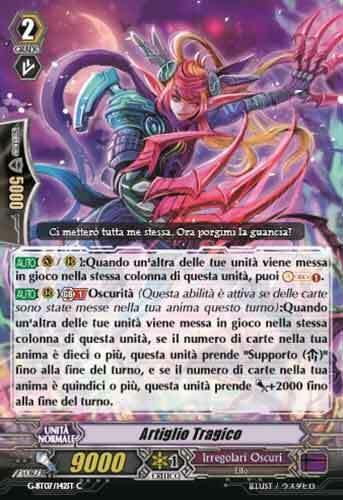 Tragic Claw Card Front