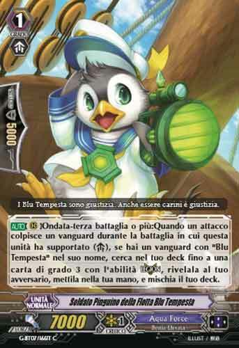 Penguin Soldier of the Blue Storm Fleet Card Front