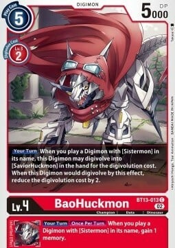 BaoHuckmon Card Front