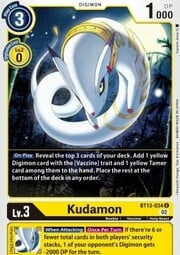 Kudamon BT13-034