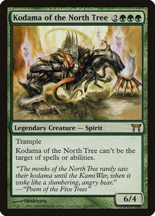 Kodama of the North Tree Card Front