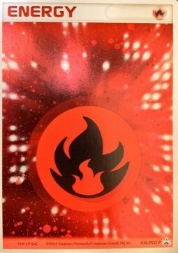 Fire Energy Card Front