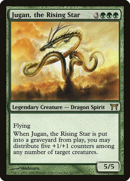 Jugan, the Rising Star Card Front