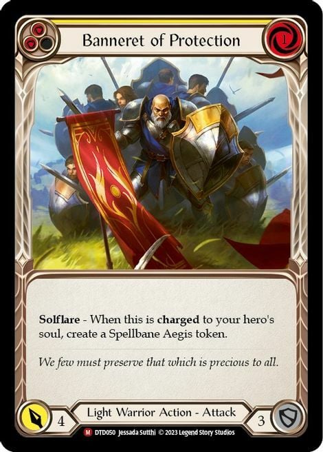 Banneret of Protection Card Front