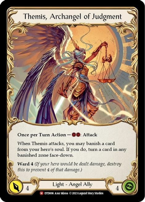 Figment of Judgment // Themis, Archangel of Judgment Frente