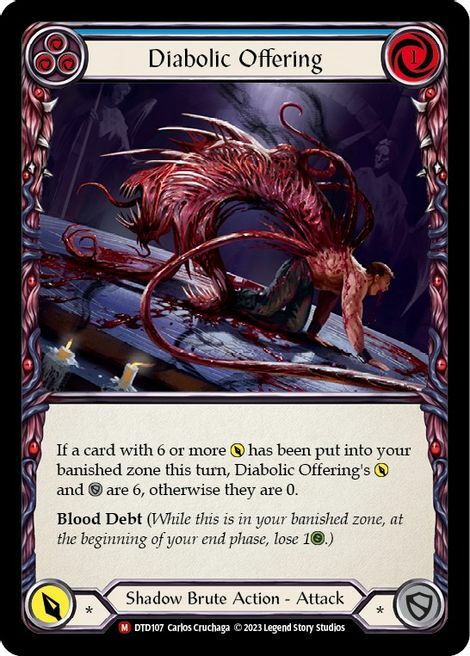 Diabolic Offering Card Front