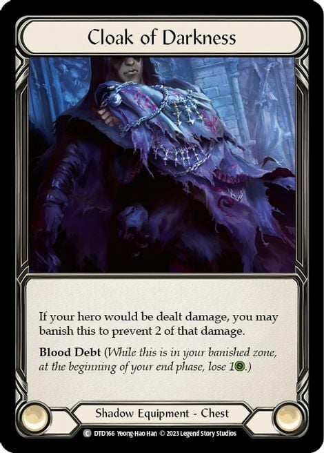 Cloak of Darkness Card Front