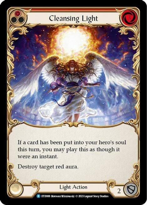 Cleansing Light - Red Card Front