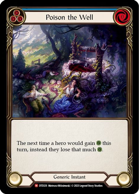 Poison the Well Dusk till dawn | Flesh and Blood | CardTrader Poison the Well Dusk till dawn | Flesh and Blood | CardTrader