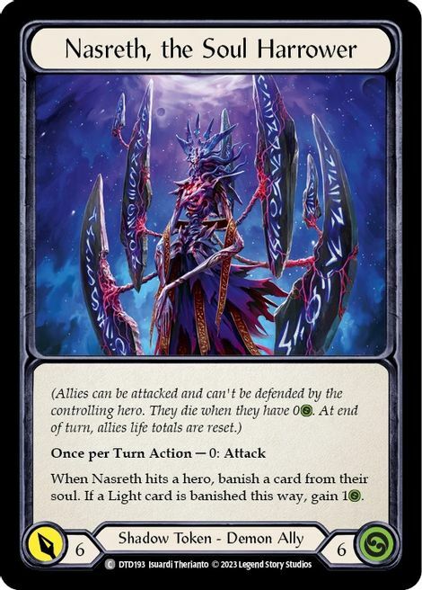 Nasreth, the Soul Harrower Card Front