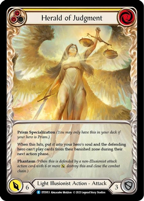 Herald of Judgment Card Front