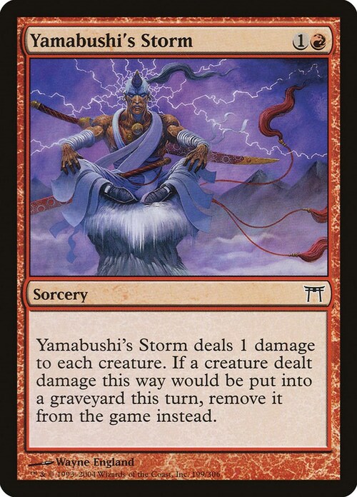 Yamabushi's Storm Card Front
