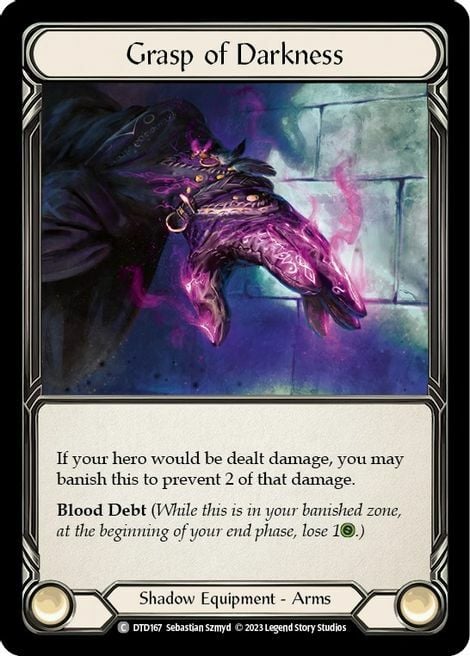 Grasp of Darkness Card Front