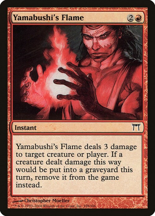 Yamabushi's Flame Card Front