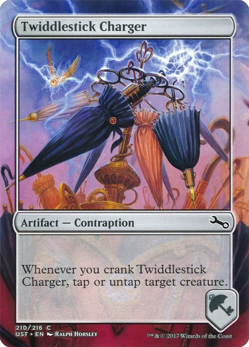 Twiddlestick Charger Card Front