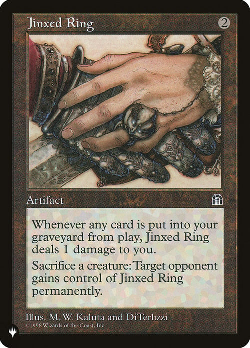Jinxed Ring Card Front
