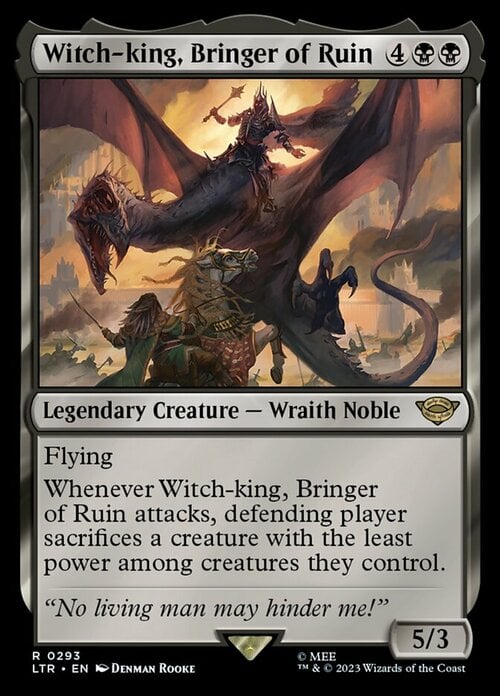 Witch-king, Bringer of Ruin Card Front