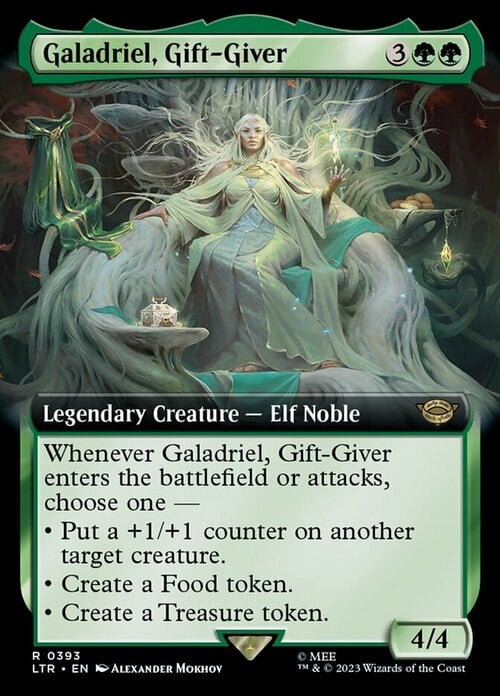 Galadriel, Gift-Giver Card Front