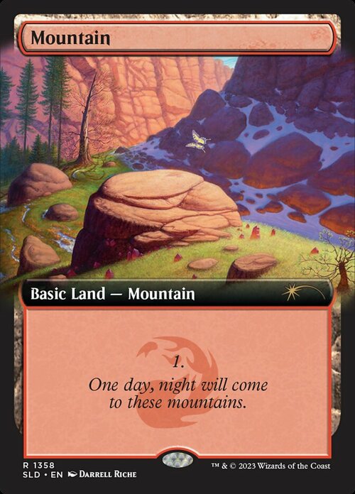 Mountain Card Front