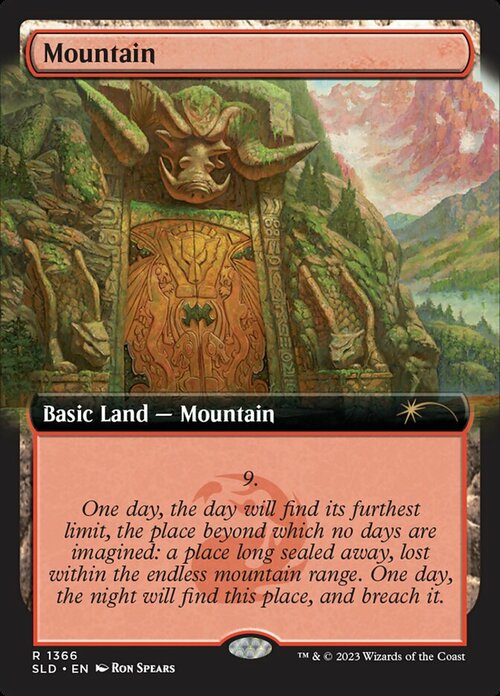 Mountain Card Front