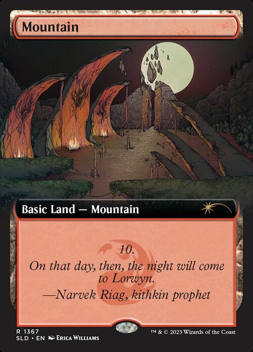 Mountain Card Front